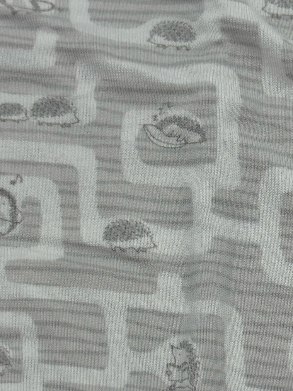 Magnetic Me Modal/Spandex Swaddle Blanket in Hedgehog Print